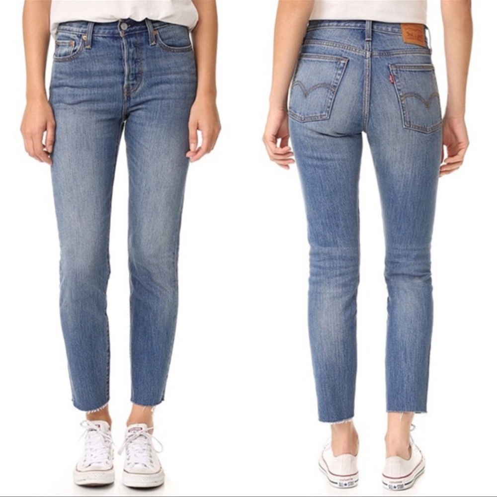Levi’s White Oak Cone Denim Button Fly Jeans